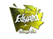 Sticker | Edward (Foil) | Cologne 2016