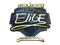 Sticker | EliGE (Gold) | Berlin 2019