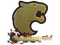 Sticker | FURIA (Gold) | Shanghai 2024
