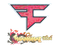 Sticker | FaZe Clan (Holo) | Shanghai 2024