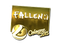 Sticker | FalleN (Gold) | Cologne 2015