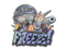Sticker | Freeze (Lenticular)