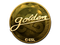 Sticker | Golden (Gold) | Katowice 2019