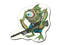 Sticker | Green Cyclawps