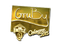 Sticker | GruBy (Gold) | Cologne 2015