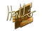 Sticker | HEN1 (Gold) | Boston 2018