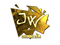 Sticker | JW (Gold) | Cologne 2016
