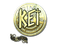Sticker | KEi (Gold) | Paris 2023