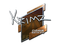 Sticker | KRIMZ (Foil) | Boston 2018