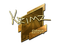 Sticker | KRIMZ (Gold) | Boston 2018