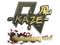 Sticker | Kaze (Gold) | Shanghai 2024