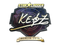 Sticker | Keoz (Gold) | Berlin 2019