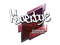 Sticker | Kjaerbye (Foil) | Boston 2018