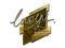 Sticker | LoveYY (Gold) | Boston 2018