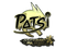 Sticker | Patsi (Gold) | Antwerp 2022