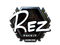Sticker | REZ (Foil) | London 2018
