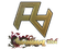 Sticker | Rare Atom (Gold) | Shanghai 2024