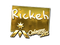 Sticker | Rickeh (Gold) | Cologne 2015