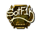 Sticker | S0tF1k (Gold) | London 2018