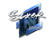 Sticker | SIXER (Foil) | Boston 2018