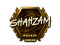 Sticker | ShahZaM (Gold) | London 2018