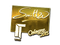 Sticker | SmithZz (Gold) | Cologne 2015