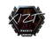 Sticker | Xizt (Foil) | London 2018