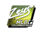 Sticker | Zeus (Foil) | MLG Columbus 2016