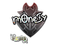 Sticker | m0NESY (Glitter) | Paris 2023