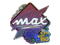 Sticker | max (Glitter) | Rio 2022