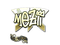 Sticker | mezii (Gold) | Paris 2023