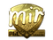 Sticker | mir (Gold) | Krakow 2017