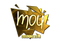 Sticker | mou (Gold) | Cologne 2016
