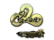 Sticker | nafany (Gold) | Antwerp 2022