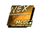 Sticker | nex (Gold) | MLG Columbus 2016