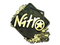 Sticker | nitr0 (Gold) | Rio 2022
