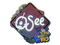 Sticker | oSee (Glitter) | Rio 2022