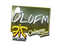 Sticker | olofmeister (Foil) | Cologne 2015