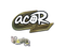 Наклейка | acoR | Париж-2023