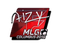 Sticker | aizy (Foil) | MLG Columbus 2016