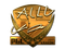 Sticker | allu (Gold) | Krakow 2017