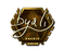 Sticker | byali (Gold) | London 2018