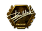 Sticker | balblna (Gold) | London 2018