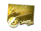 Sticker | boltz (Gold) | Cologne 2015