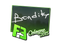 Sticker | bondik | Cologne 2015