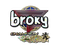Sticker | broky (Glitter, Champion) | Antwerp 2022