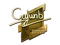 Sticker | cajunb (Gold) | Boston 2018