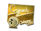 Sticker | cajunb (Gold) | Cologne 2015