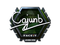 Sticker | cajunb (Foil) | London 2018