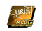 Sticker | chrisJ (Gold) | MLG Columbus 2016